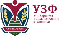 Университета по застраховане и финанси BG logo