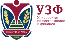Университета по застраховане и финанси BG logo