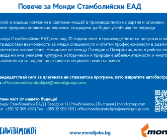 Mondi intership