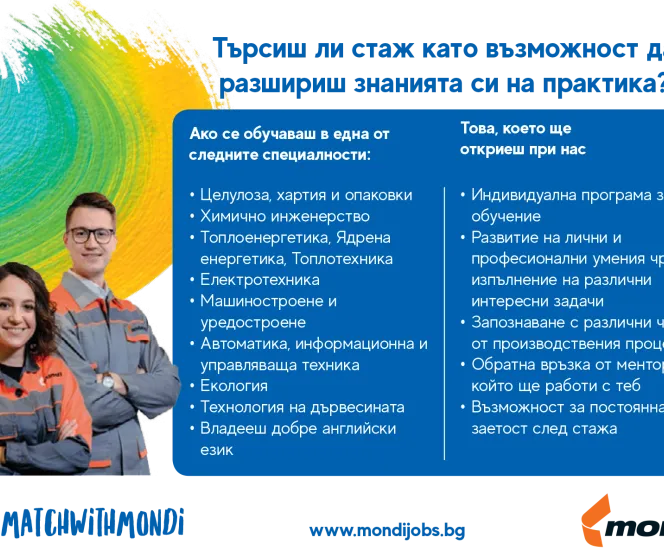 Mondi intership