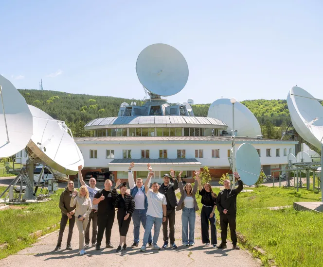 Vivacom students from Technical academy at Plana